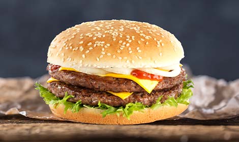 2oz Cheese Burger