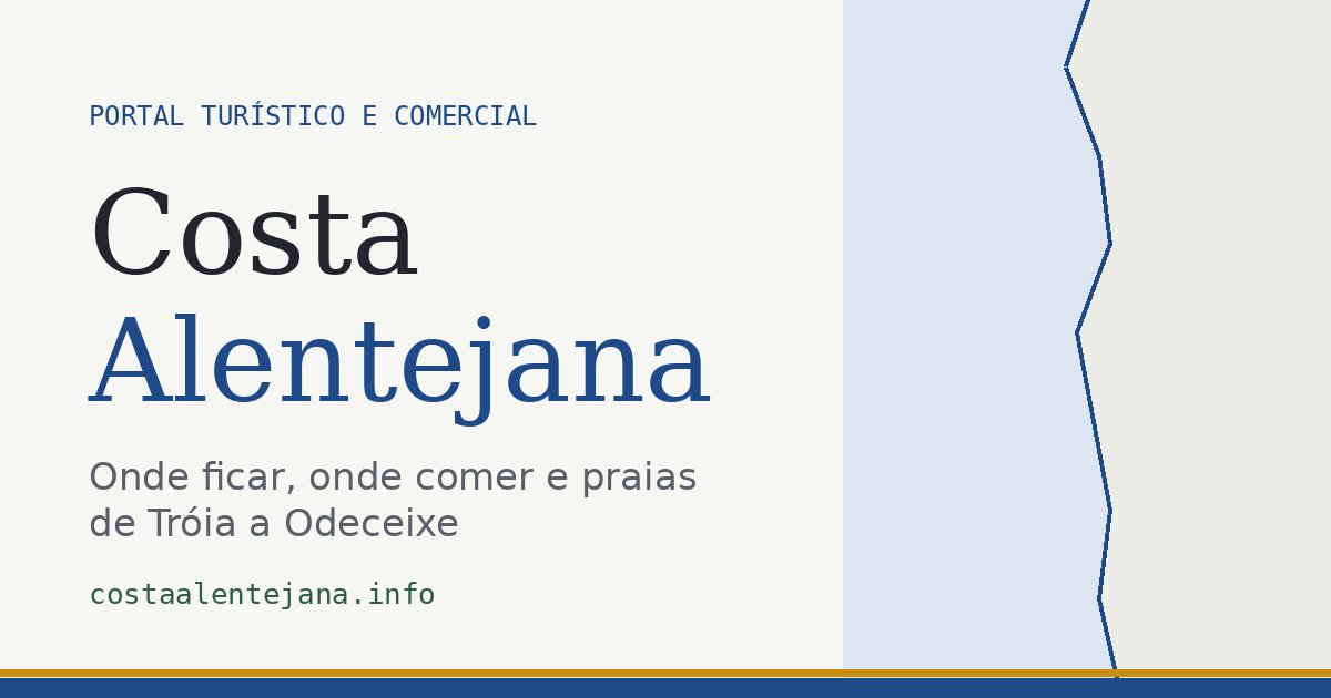 Costa Alentejana Info